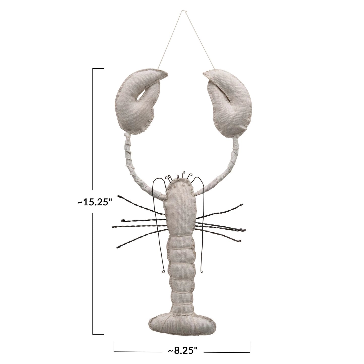 White Canvas Lobster