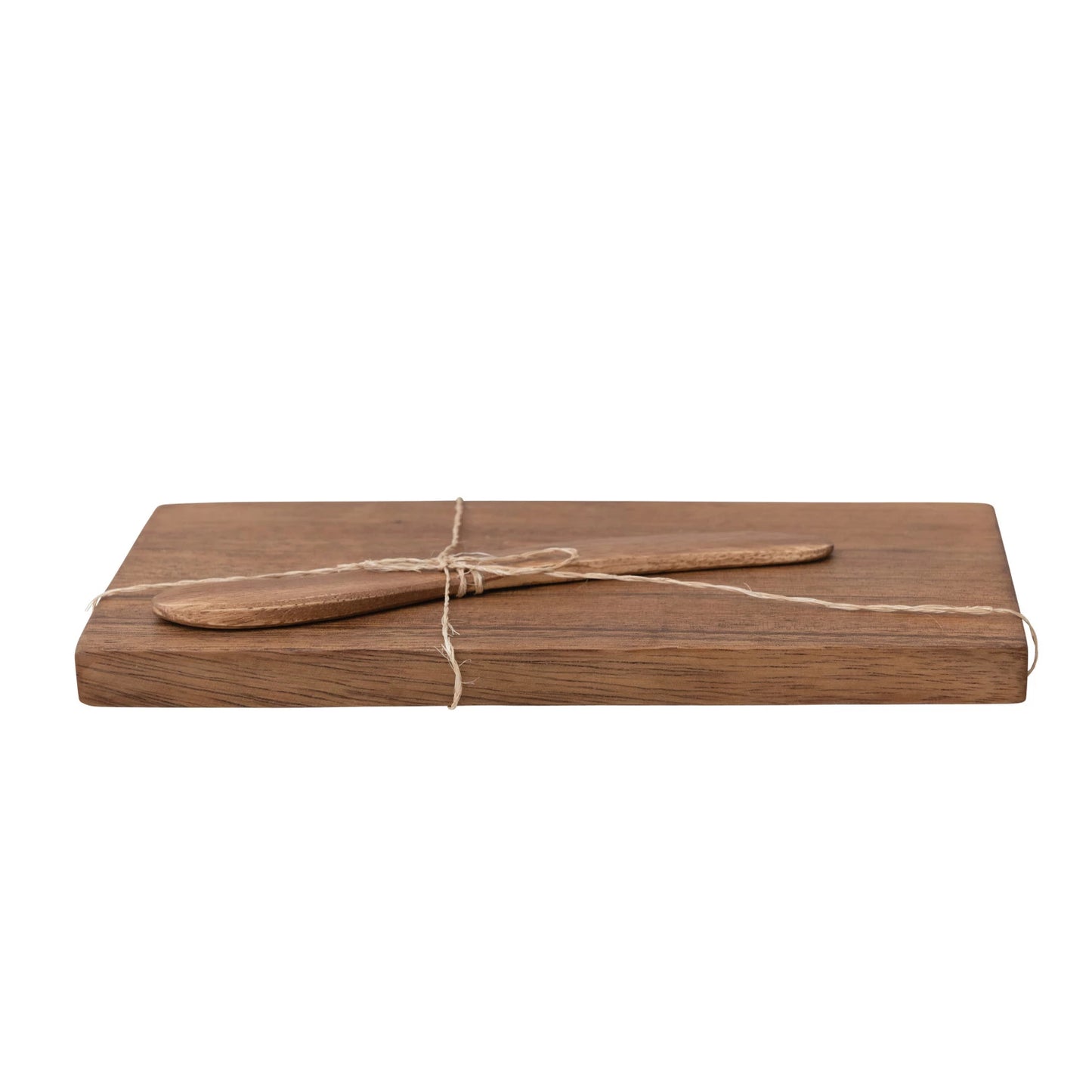 Acacia Wood Board with Canape Knife