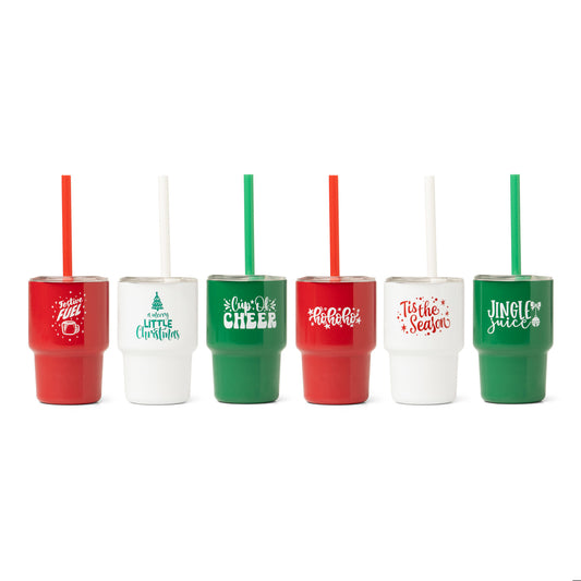 Santa's Lil Sippers Mini Tumbler