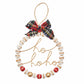 Beaded Sentiment Ornament