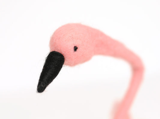 Felt Flamingos