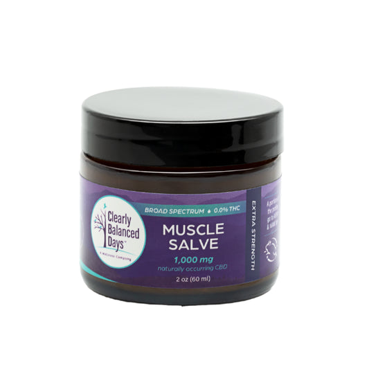 Clearly Balanced Days - CBD Muscle Salve with Copaiba