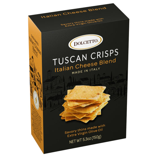 Dolcetto Tuscan Crisps - Italian Cheese Blend