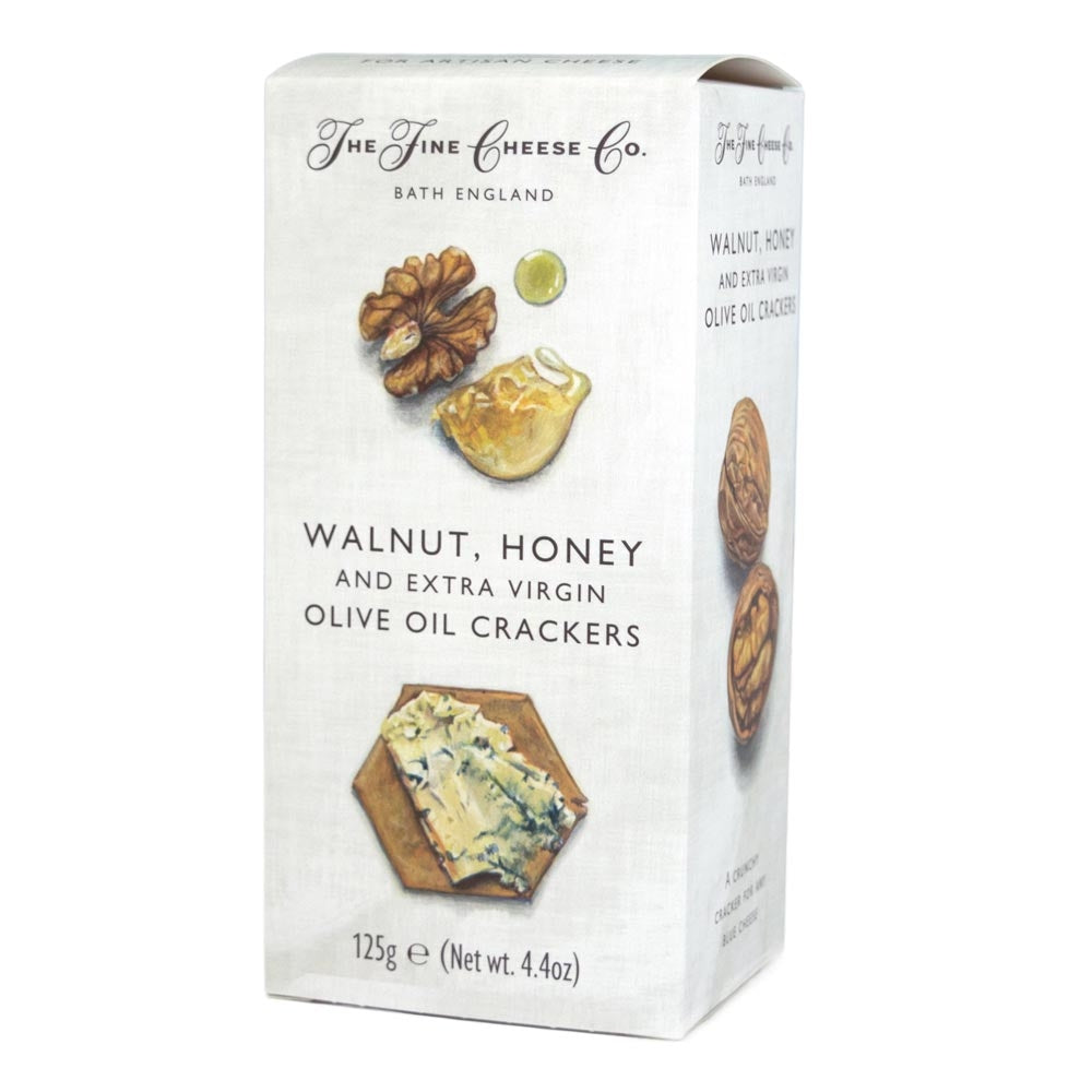 The Fine Cheese Co Crackers - Walnut, Honey, EVOO