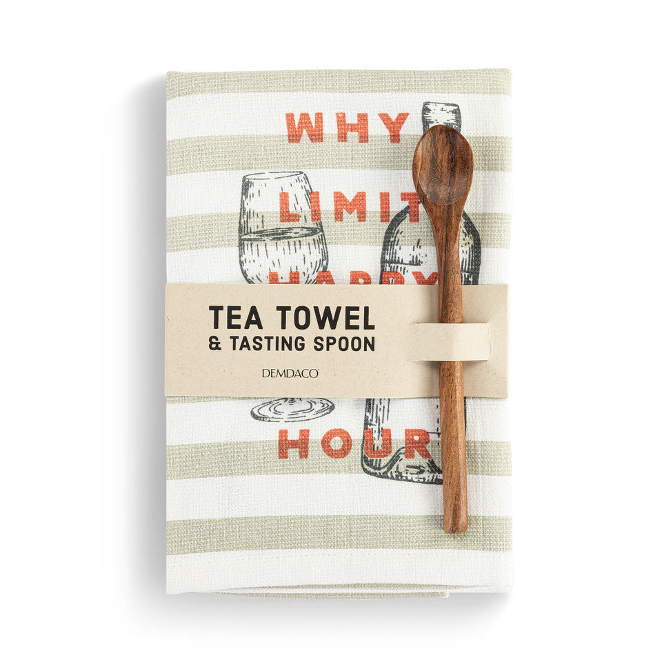 Happy Hour Tea Towel