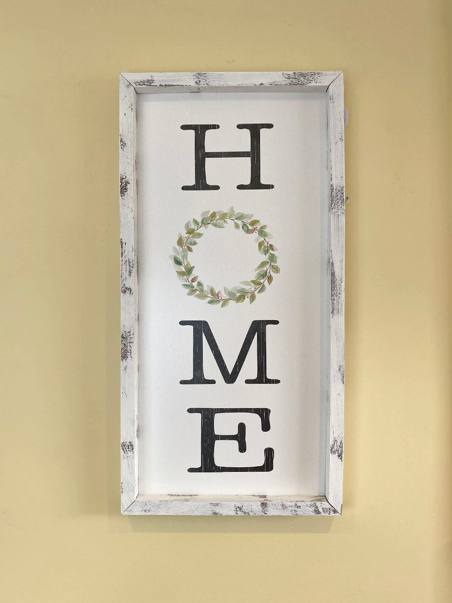 Vertical Home Sign