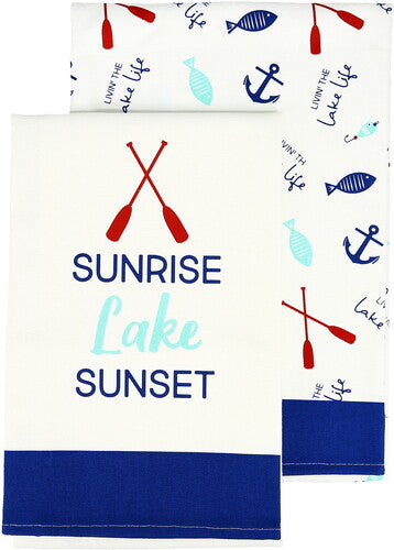 Lake Tea Towels