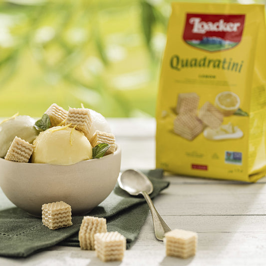 Loacker Quadratini Lemon Wafer