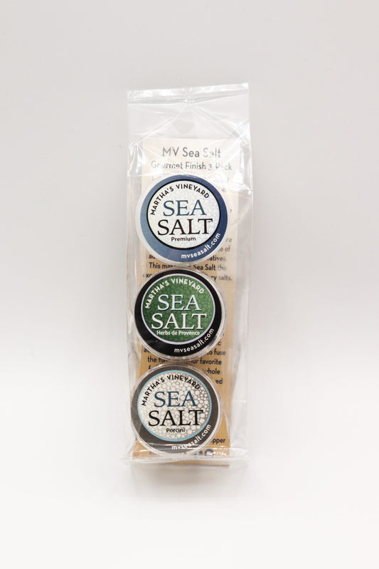 Martha's Vineyard Sea Salt - Mixed 3 Pack