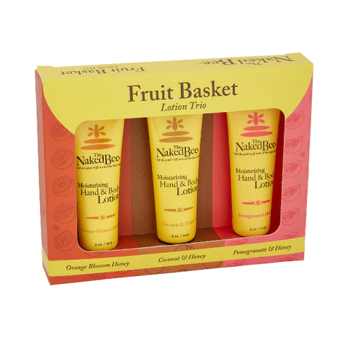 Naked Bee Fruit Basket Lotion Trio