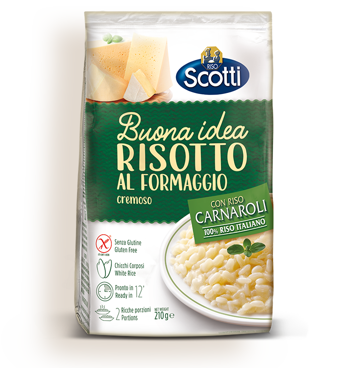 Riso Scotti - Risotto Parmigiana with Creamy Cheese