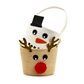 Decorative Baskets - Reindeer and Snowman