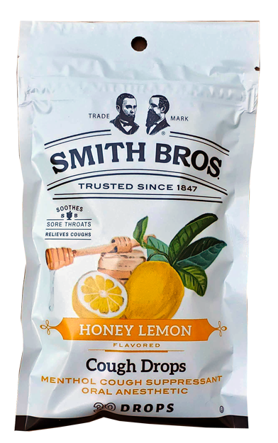 Smith Bros Throat Drops Honey Lemon