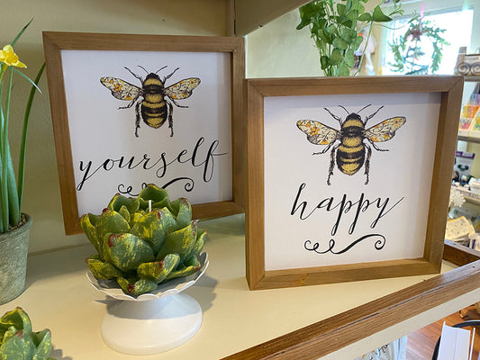 "Bee" Signs