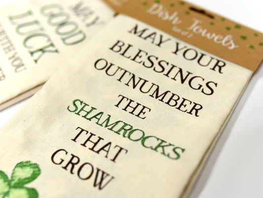 St. Patrick's Day Dish Towels