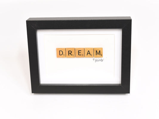 Dream Scrabble Sign