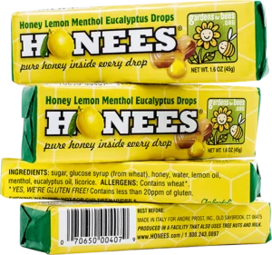 Honees - Honey Lemon Menthol Eucalyptus