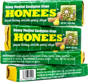 Honees - Honey Menthol Eucalyptus