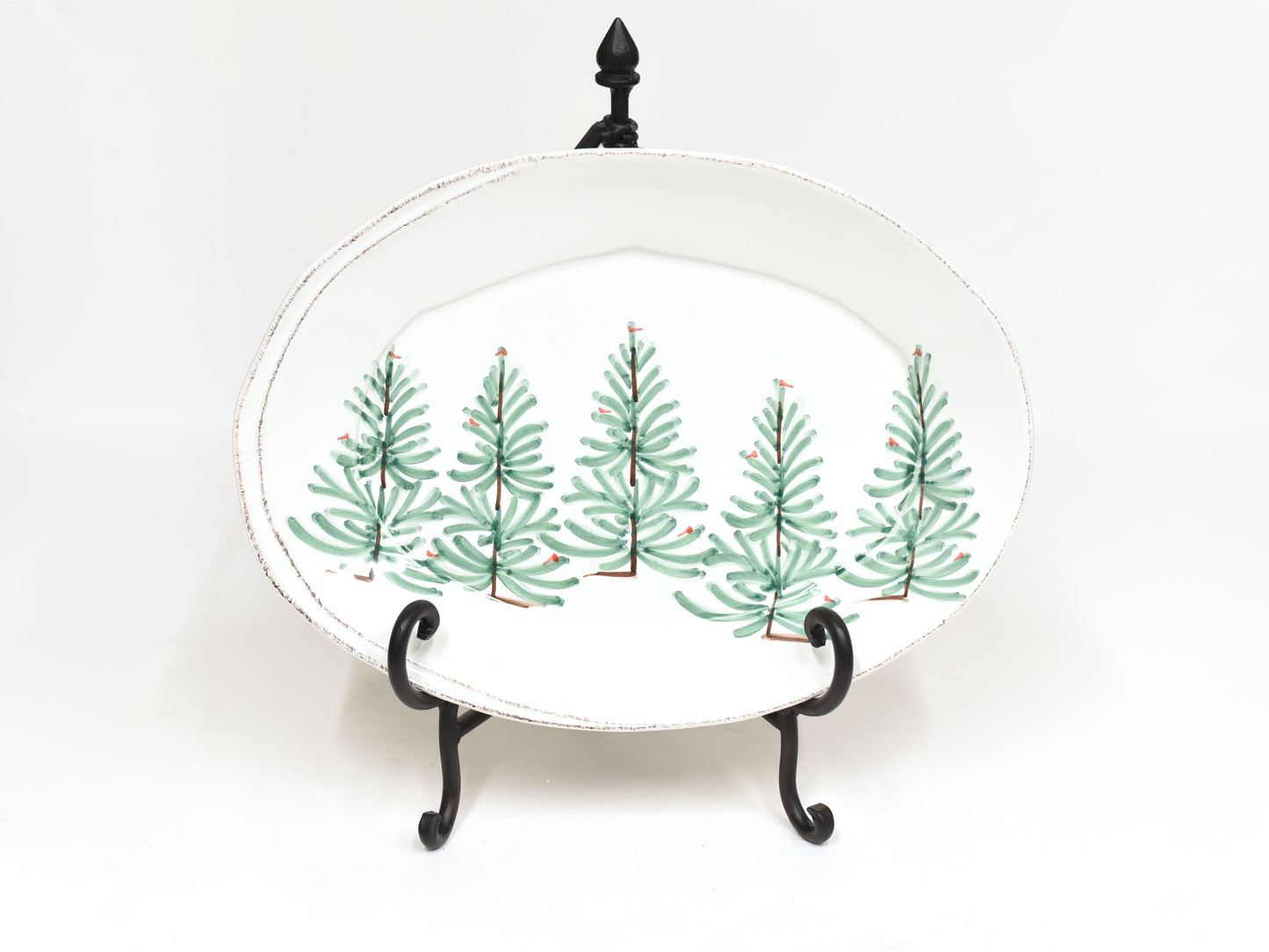 Lastra Holiday Oval Serving Platter