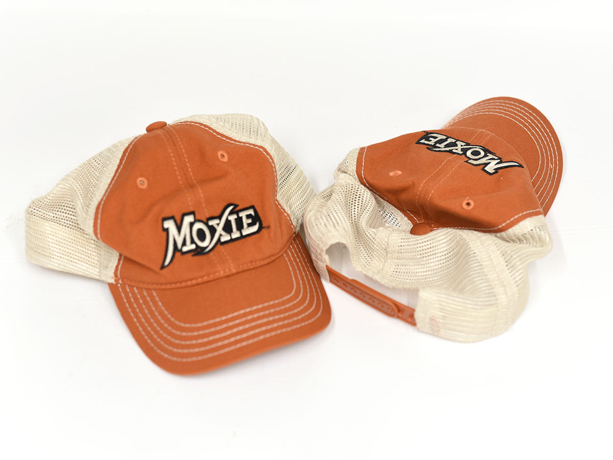 Moxie Orange Trucker Hat