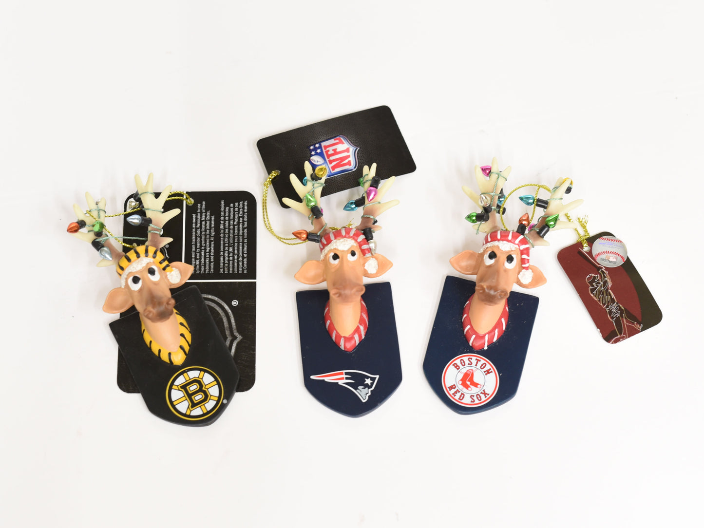 New England Sports Ornaments
