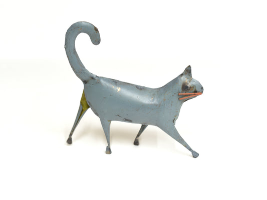 Tin Cat Decor