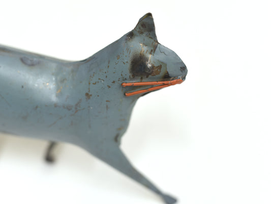 Tin Cat Decor